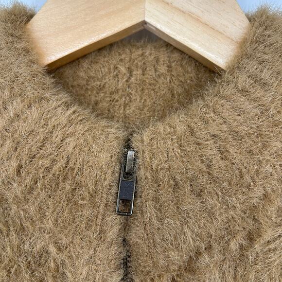 Point Sur by J Crew Sweater Size S Cardigan Teddy Bear Tunic Length Heavy Warm - Picture 8 of 9